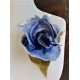 Brooch: blue flower