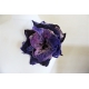 Brooch: violet with rose