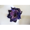 Brooch: violet with rose