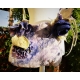 Blue hydrangea - torebka filcowana na mokro